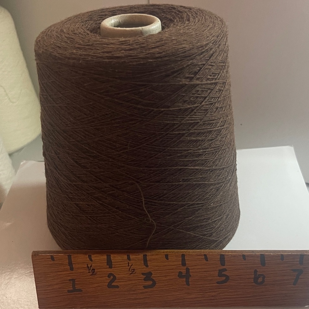 Brown Yarn Cone
